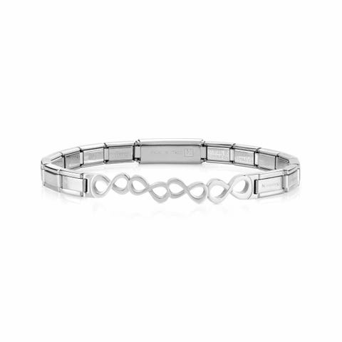 Trendsetter Bracelet Infinity symbol in Steel Bracelet in stainless steel with symbol