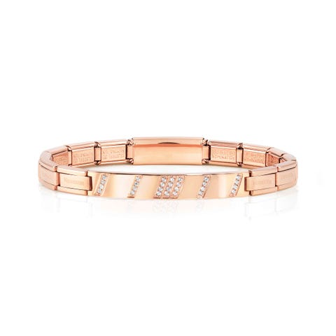 Trendsetter New York bracelet with stones Bracelet with lines of Cubic Zirconia