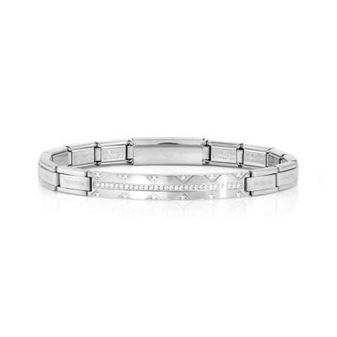Trendsetter New York bracelet, white stones Bracelet with white Cubic Zirconia