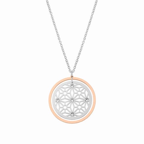 Collier Paradiso Taille Moyenne Collier avec Pendentif et Cubic Zirconia
