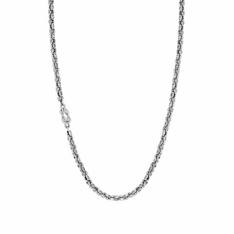 Atlante Necklace for Him with Knot Necklace in stainless steel and symbol pendant