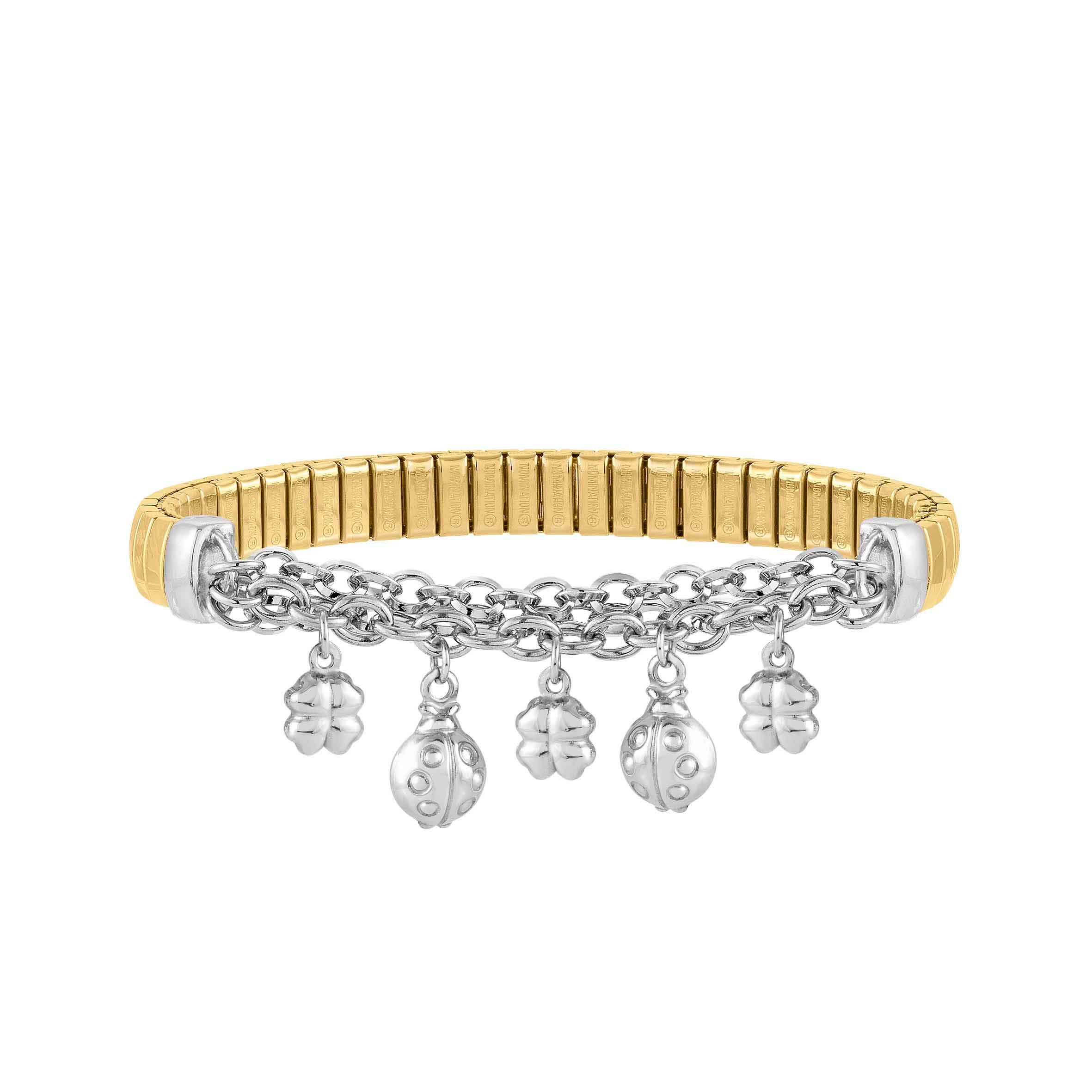 Nomination Bracciale estensibile MIXIT con Mix Portafortuna