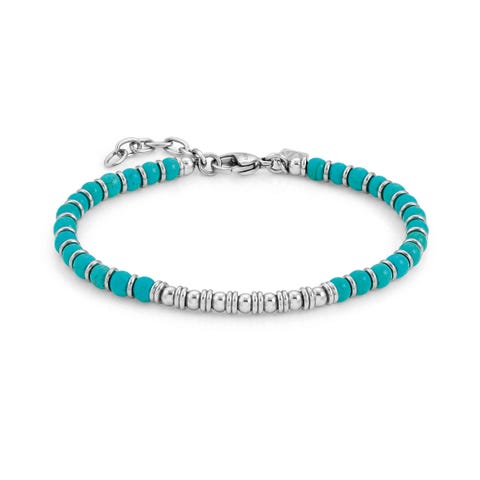 Instinct Bracelet with coloured Gemstones Men's bracelet with coloured gemstones