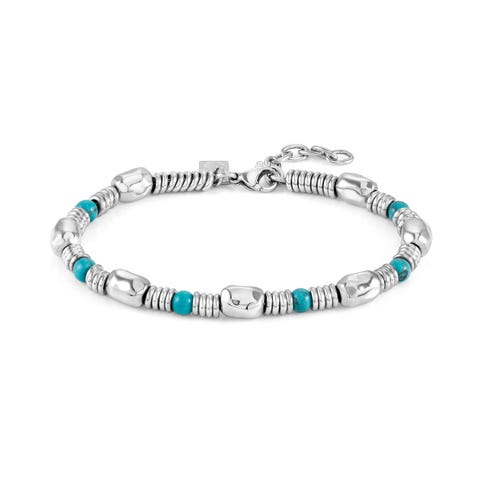 Steel Instinct bracelet, with various shapes Steel bracelet with stones