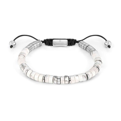 INSTINCTSTYLE bracelet, stones and cord Bracelet with natural and synthetic stones