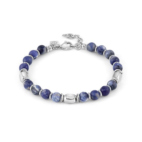 InstinctStyle Stones Ed. Bracelet, coloured stones Stainless steel bracelet with coloured stones