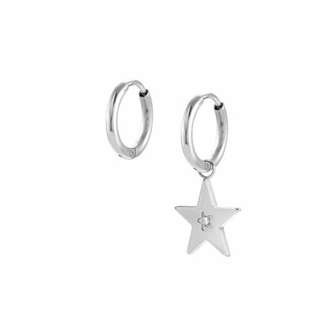 Orecchini Happyworld Stella Gioiello in Acciaio e Cubic Zirconia