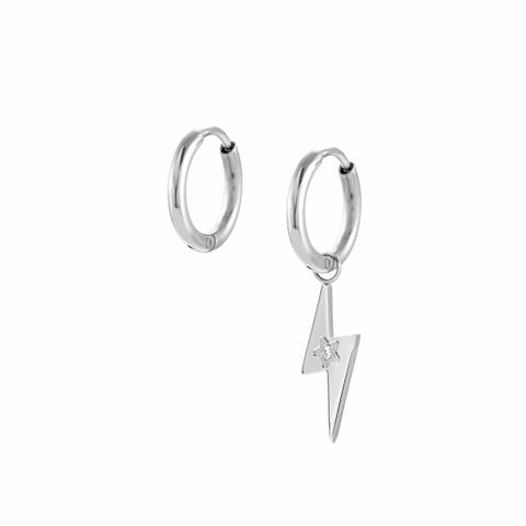 Orecchini Happyworld Fulmine Gioiello con simbolo pendente