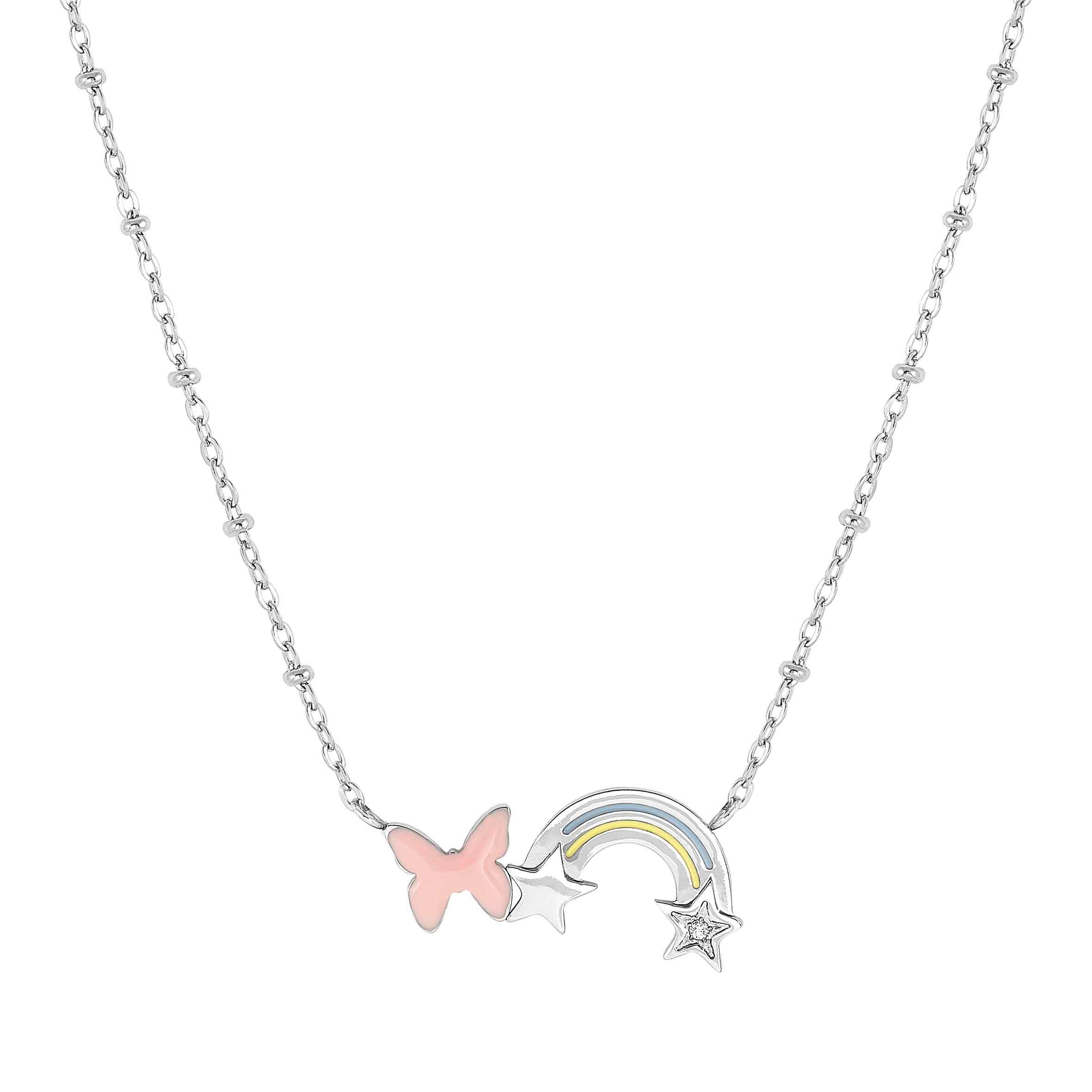 Nomination Collana Happyworld Arcobaleno con Smalto