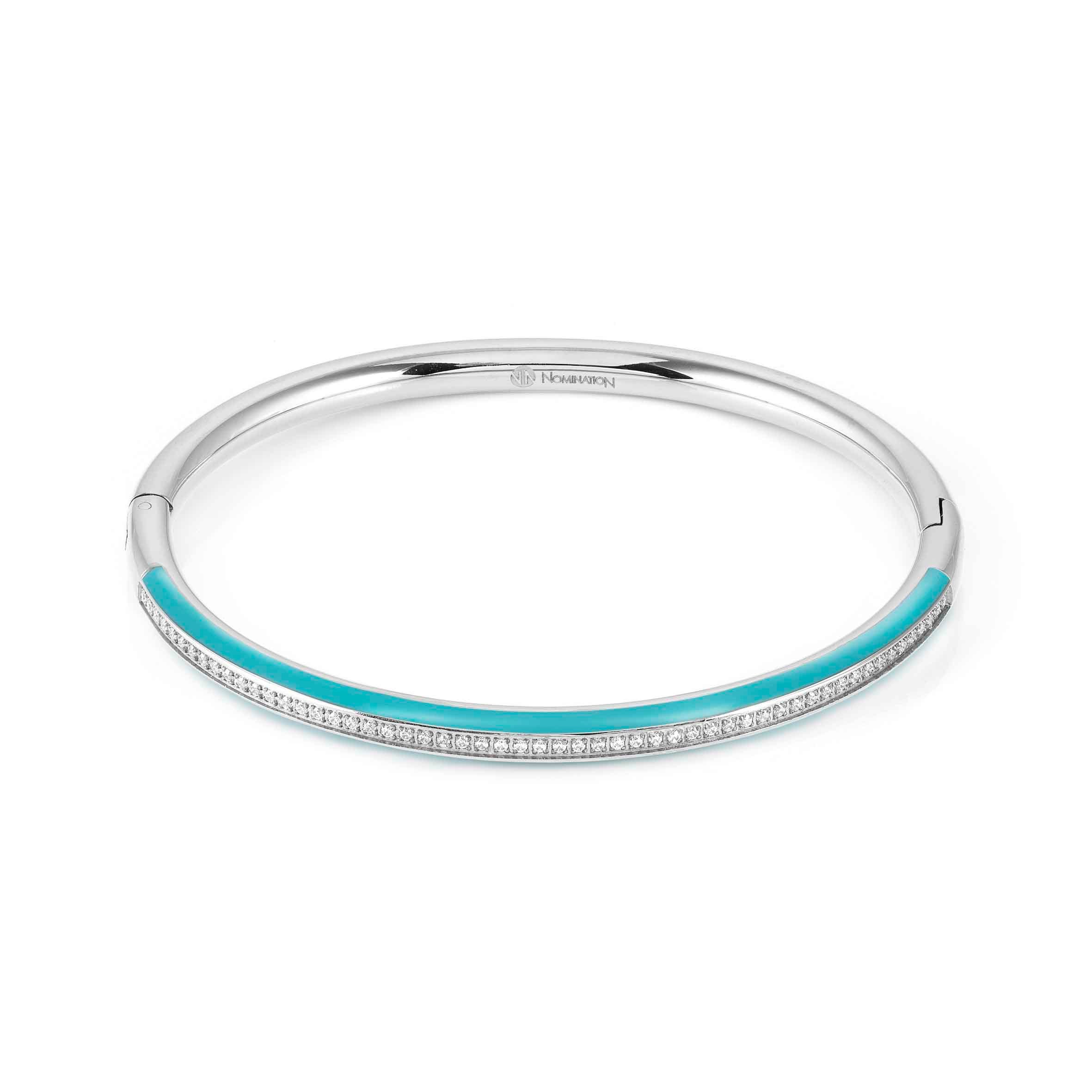 Nomination Bracciale Rigido Drusilla Smalto e Zirconi