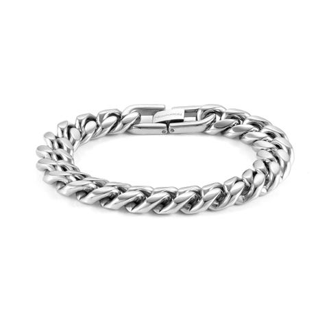 Großes Armband B-Yond in Edelstahl Armband in glänzendem Edelstahl