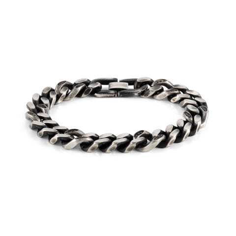 Bracelet B-Yond Zircons Cubiques Bracelet en acier vintage