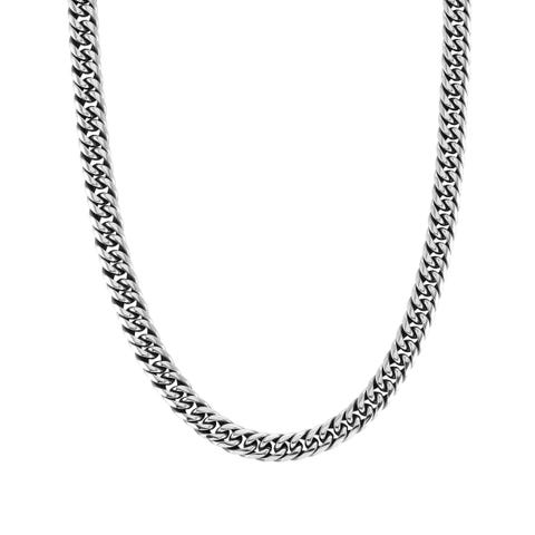 B-Yond necklace, small chain Necklace in stainless steel, Vintage
