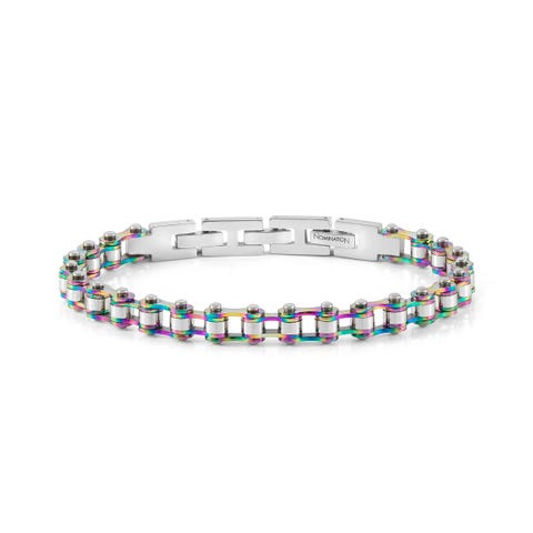 Kettenarmband B-Yond Armband in glänzendem Edelstahl