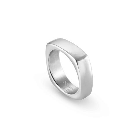Bague B-Yond en acier Brillant Bague en acier