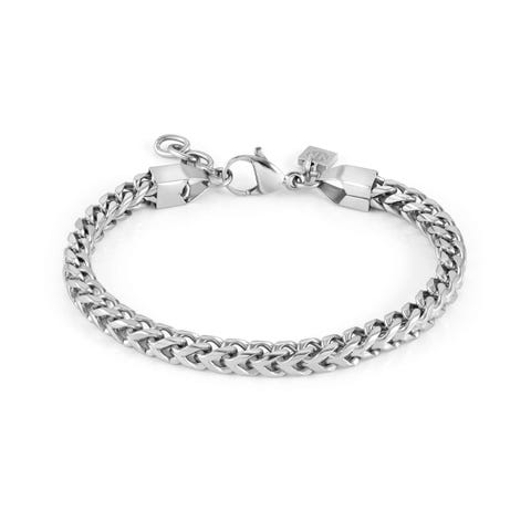 Mens bracelet in stainless steel Mens bracelet, stainless steel