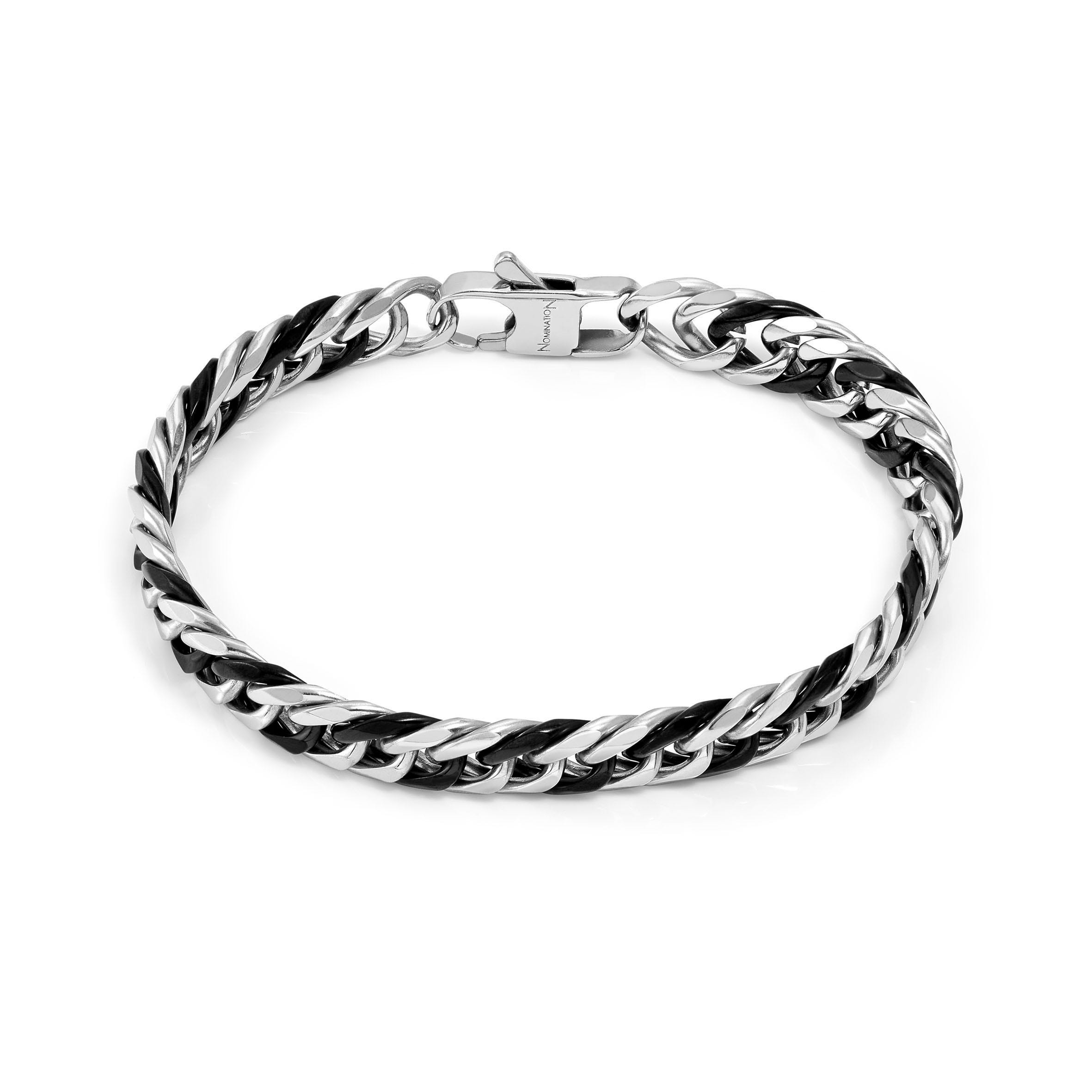 Nomination Bracciale B-yond Hyper Ed Acciaio e PVD nero