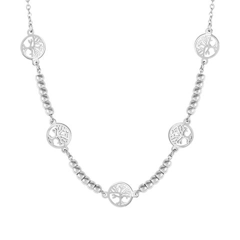 Collana Motifs Albero della Vita Collana con decorazioni e pendenti