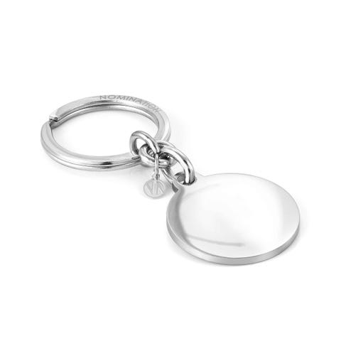Made For You Round Key Ring Stainless steel key ring, can be engraved