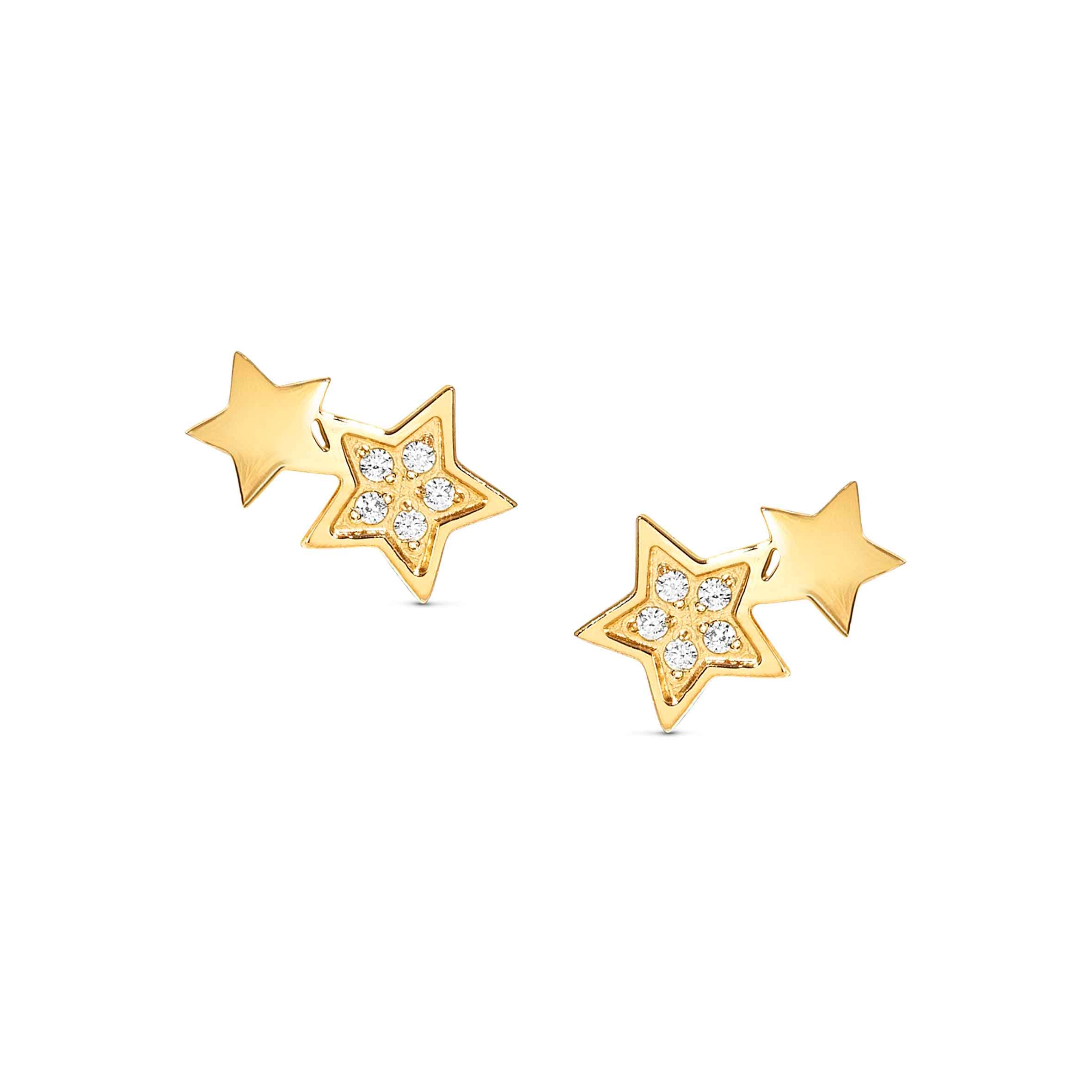 Nomination Orecchini misstrendy con stelle con cubic zirconia e pvd colorato