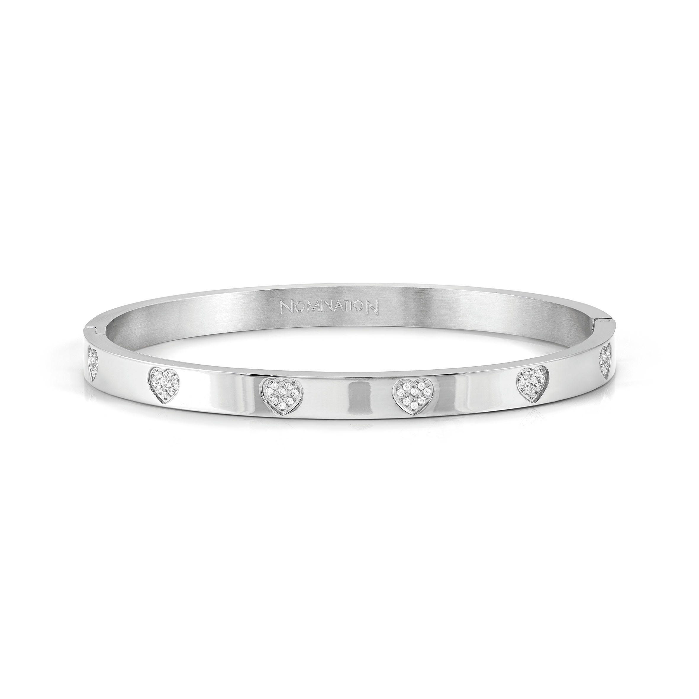 Nomination Bracciale Rigido Pretty Bangles con Cuori