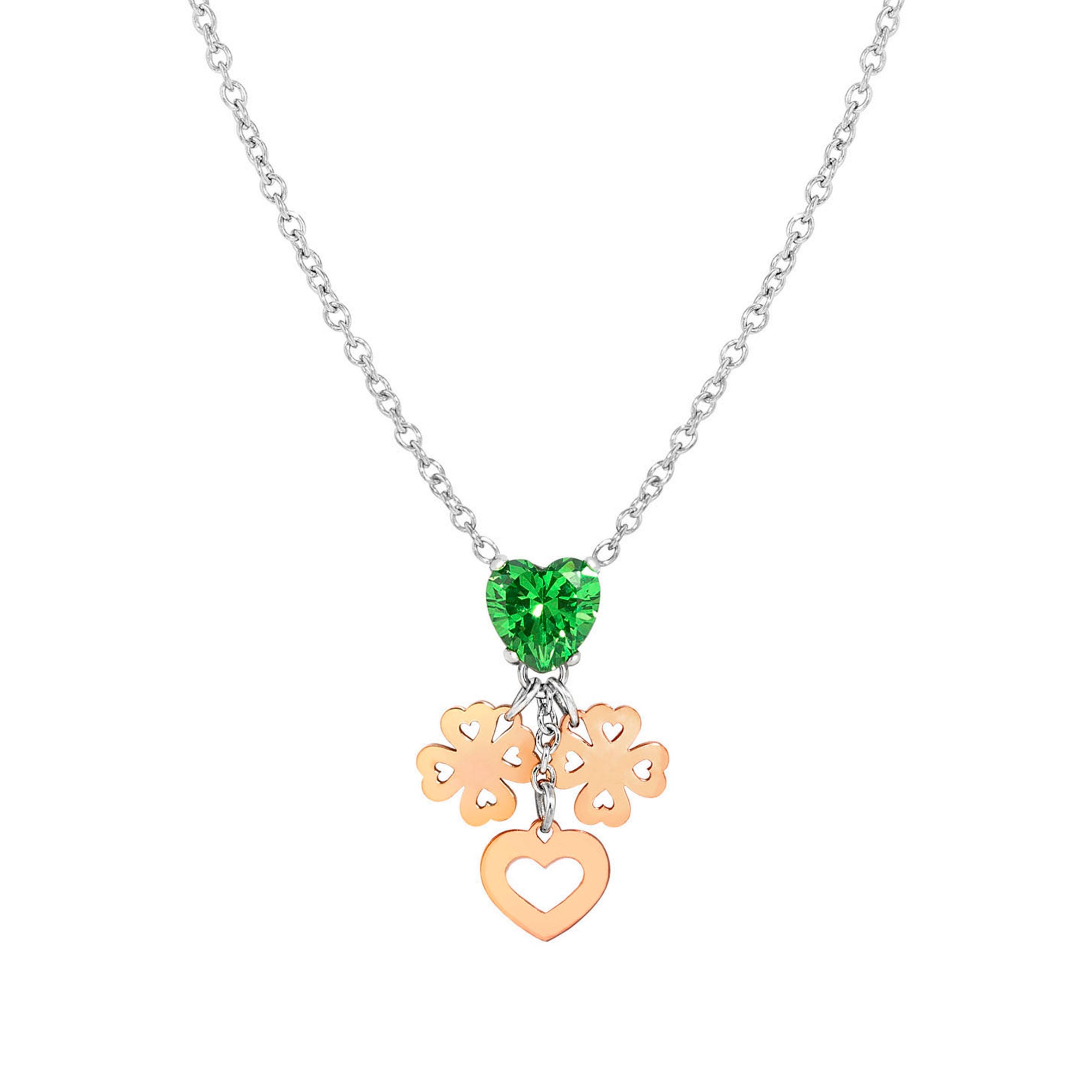 Nomination Collana Principessina Quadrifogli