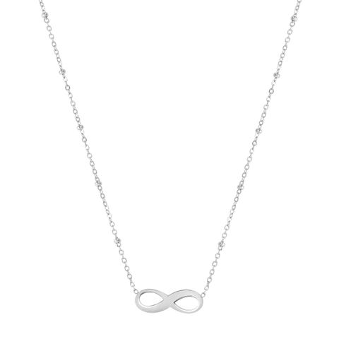 Sempre con Me necklace, Infinity symbol Necklace with stainless steel with symbol can be personalised