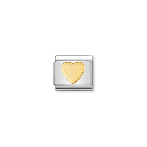 Composable Classic Link Herz Link Best Seller Klassisches Liebessymbol 750er Gelbgold