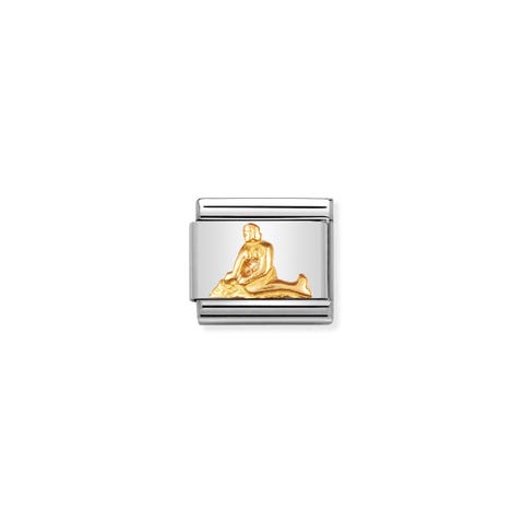 Composable Classic Link Symbol der Stadt Kopenhagen Link mit Symbol von Kopenhagen 750er Gelbgold