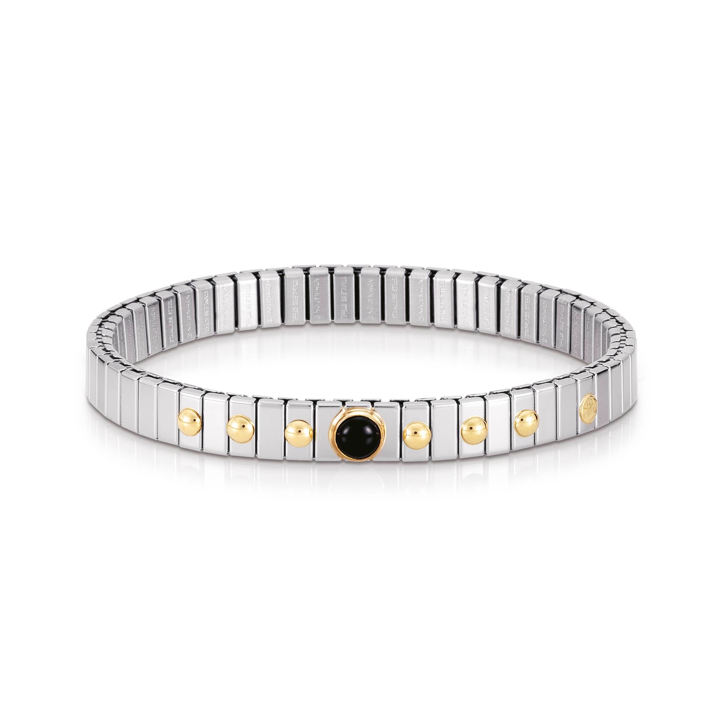 Nomination Bracciale estensibile con Pietra dura