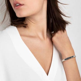 Bracciale estensibile GLITTER Small con Cristalli Nomination 043220