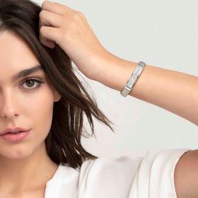 Bracciale estensibile GLITTER Medium con Cristalli Nomination 043221