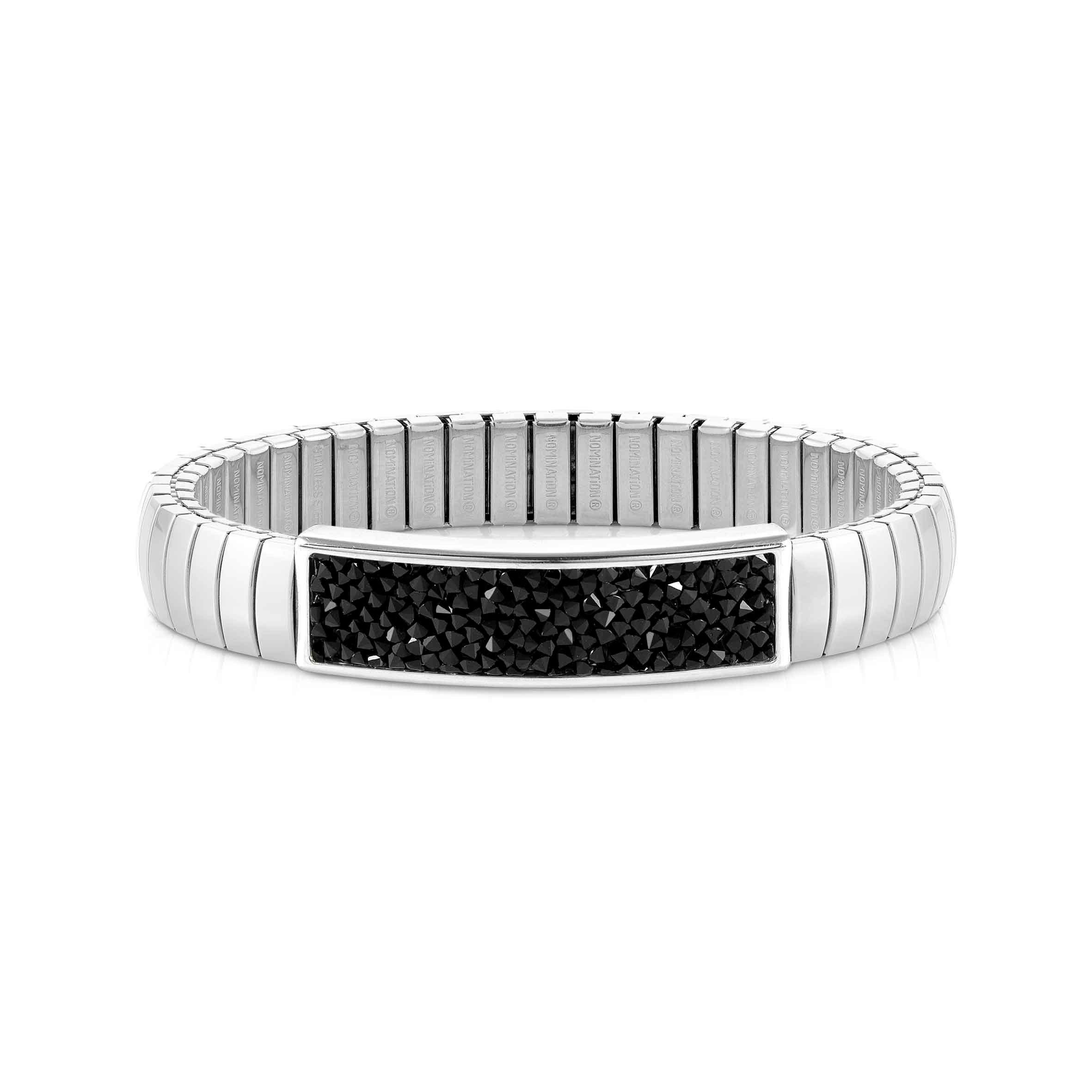Nomination Bracciale estensibile GLITTER Medium con Cristalli