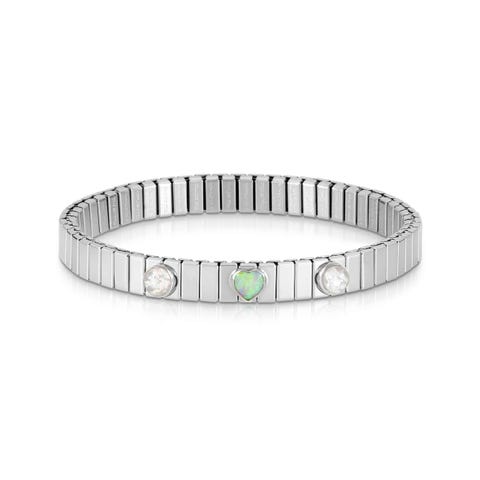 Armband XTE Gems in Edelstahl, Steine und Silber Armband Exklusive Online mit farbigen Steinen