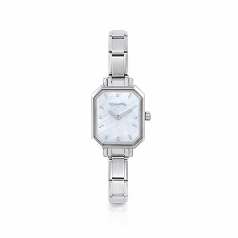 Composable Classic Uhr in Stahl Personalisierbare Uhr mit Comosable Armband