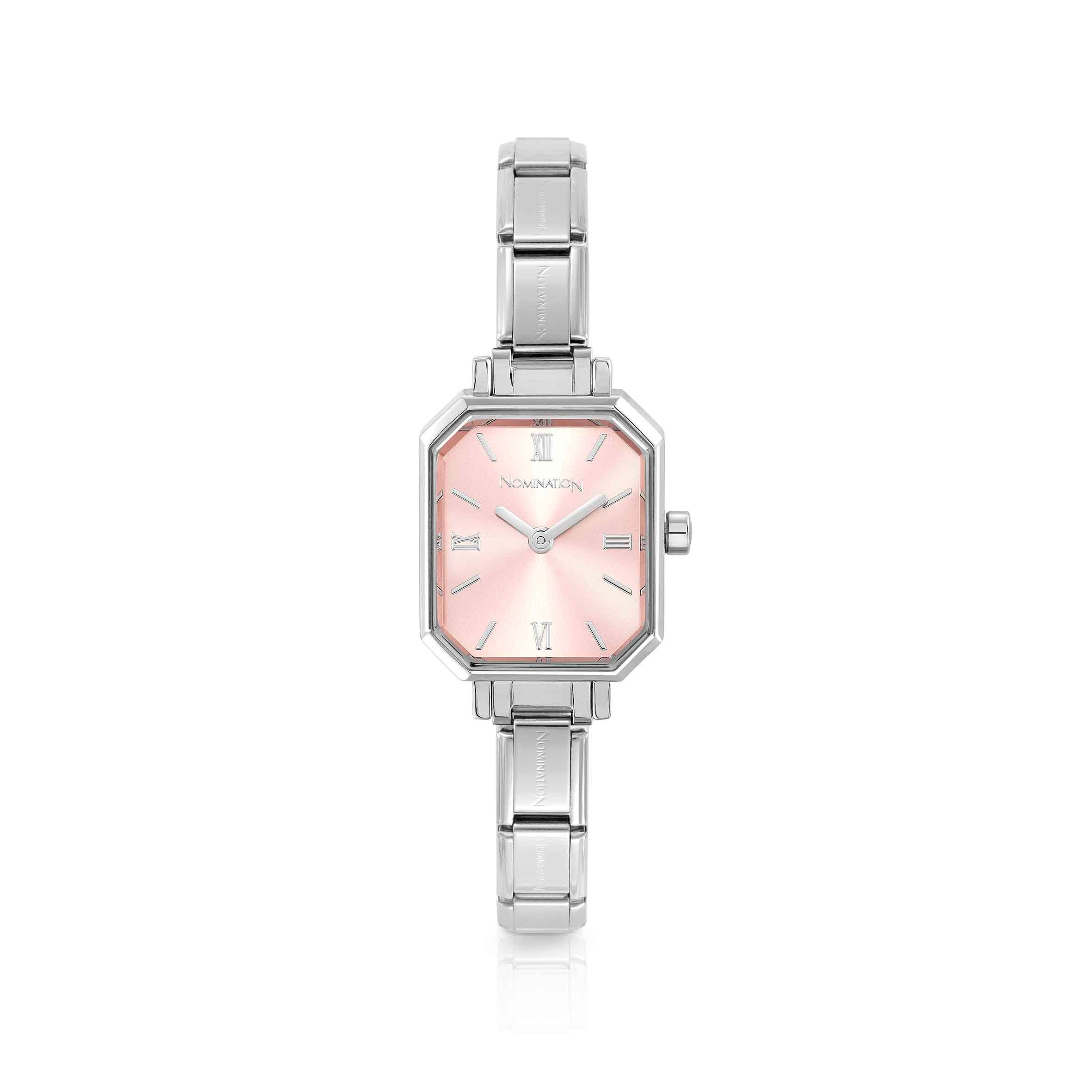 Nomination Orologio Composable Paris Rosa sunray