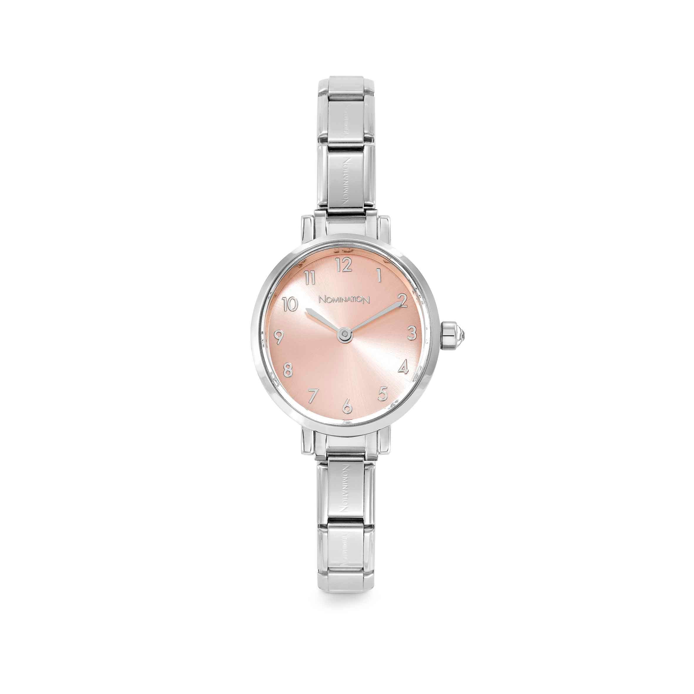 Nomination Orologio Composable con Quadrante Rosa Sunray Ovale