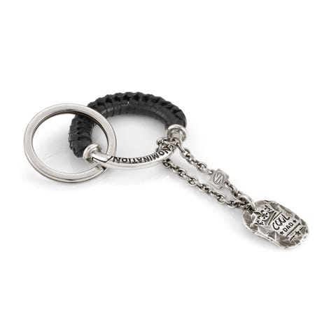 Portachiavi Freedom con pendente e scritta Portachiavi in Ottone con scritta “Cool Dad”