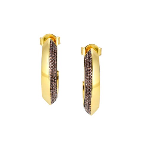 Aurea_hoop_earrings_in_sterling_silver_Earrings_with_large_Cubic_Zirconia