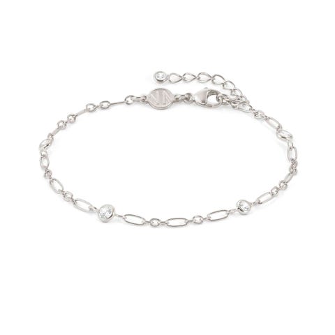 Bella Details Ed. sterling silver bracelet Sterling silver bracelet with White Cubic Zirconia