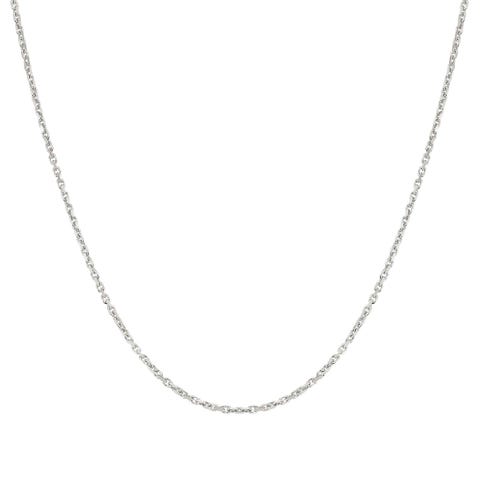 SeiMia Necklace in Sterling Silver and Cubic Zirconia Necklace in rhodium treated silver and Cubic Zirconia