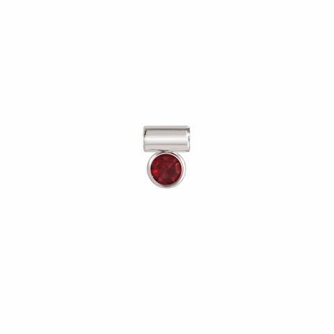 Pendentif SeiMia avec Cubic Zirconia rouge Symbole Pendentif en Argent 925