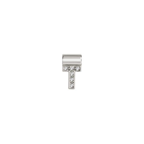 SeiMia Pendant with Letter T Letter of the alphabet with Cubic Zirconia