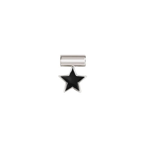 Pendentif SeiMia avec Étoile noire Pendentif en Émail coloré et Argent 925