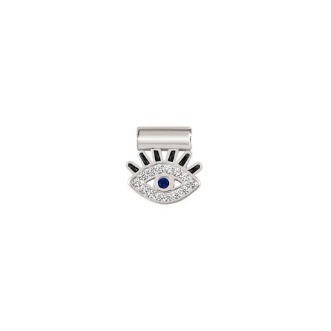 Colgante SeiMia Ojo Colgante en Plata con esmalte y circonita cúbica