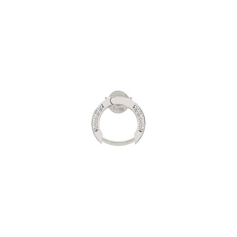 Single SeiMia Earring with Cubic Zirconia Personalisable silver earring