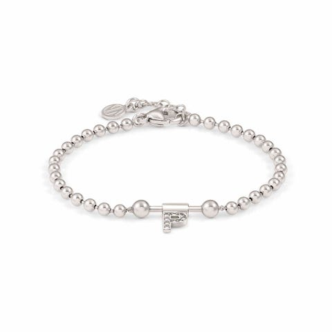 SeiMia Bracelet with Letter P Jewellery with Letter with white Cubic Zirconia