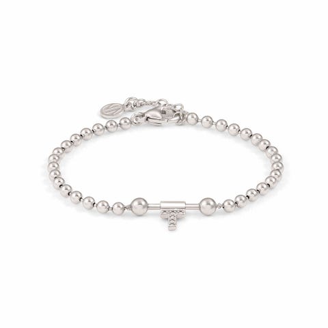 Bracelet SeiMia avec lettre T Bijou avec lettre en Argent 925 et Zircons