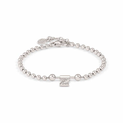 SeiMia Bracelet with Letter Z Jewellery with Letter in silver and white Cubic Zirconia
