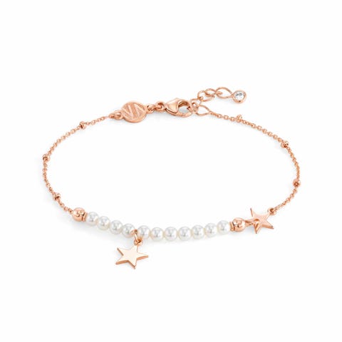 Bracelet Melodie Etoiles et Perles Bijou en Argent 925